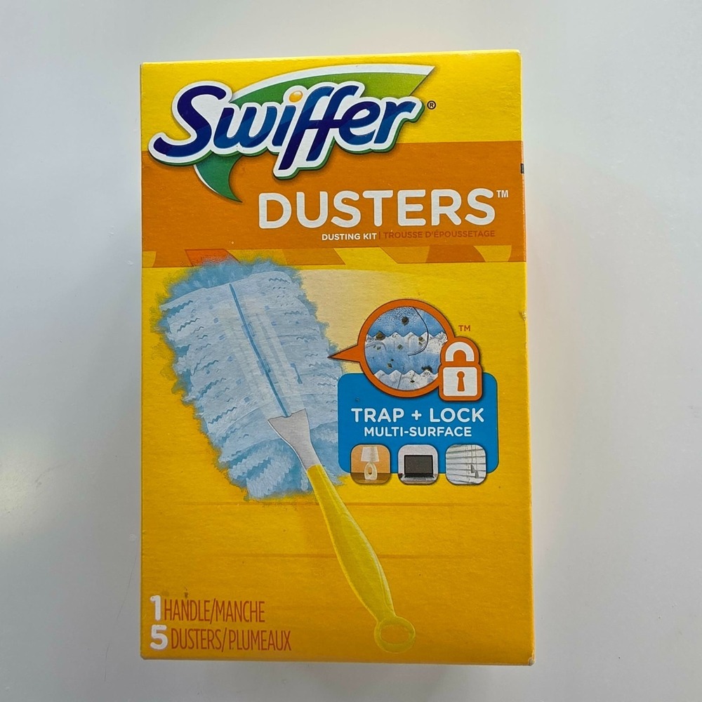 Swiffer Unscented Dusters 1 Handle + 5 Refills Feather Duster Alt Kit 2017